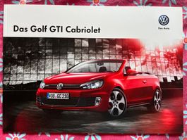 Brochure « Das GOLF GTI Cabriolet » - 10/2012 - Neu